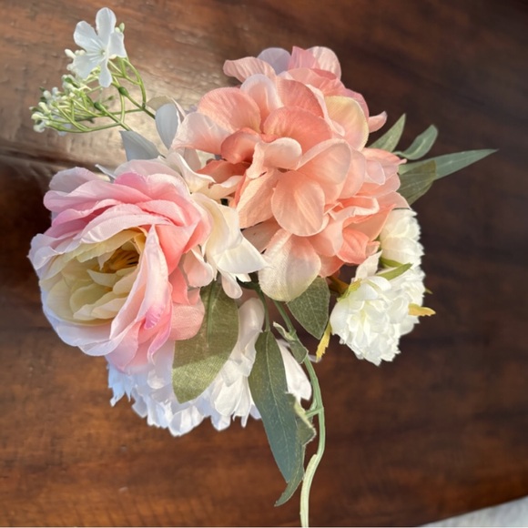 Ashland Other - Set of 4 Ashland Faux Floral Arrangement with Pink and White Blooms